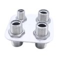thumbnail image 2 of Conector de mamparo de CA de 4 puertos, profesional, resistente, compacto, reemplazo directo, mamparo de cortafuegos, 2 of 9