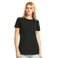 thumbnail image 4 of Women's Classic Fit Crew Neck T-Shirt, Black, L, 1 Piece, 4 of 4