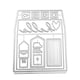 thumbnail image 5 of Plantilla de troquelado de metal para Navidad, plantilla de relieve fácil de usar, plantillas navideñas, para invitaciones de álbumes de recortes Estilo B, 5 of 8