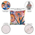 thumbnail image 5 of Boho Style Printed Cotton Embroidered Square Decorative Pillow, 5 of 8