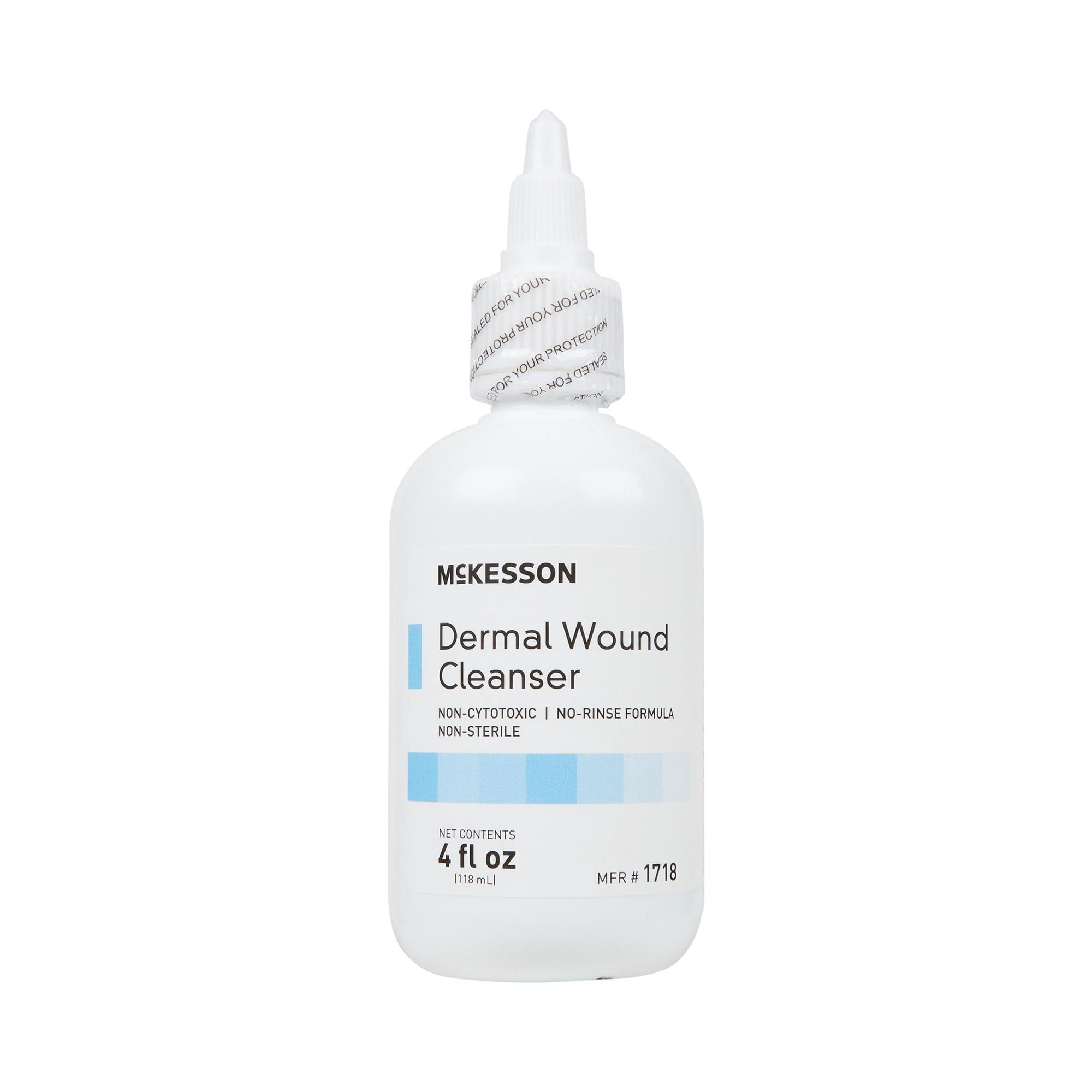 McKesson Dermal Wound Cleanser for Chronic Wounds, No-Rinse, 1 Ct