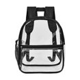 thumbnail image 1 of PVC backpack outdoor waterproof transparent backpack,, 1 of 5