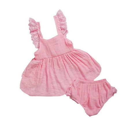 

Carolilly Infant Kids Baby Girls Summer Tops Tutu Skirt Shorts Pants Outfits Clothes Sets 0-24M