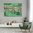 thumbnail image 2 of FANNA Dragonfly Fabric Design Tapestry 40X30in Soft, Durable, Skin-Friendly, Lightweight Tapestries for Bedroom Living Room Dorm 40x30in, 2 of 7