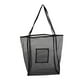 thumbnail image 4 of Bolso de playa de malla, elegante bolso de hombro para mujer, ideal para ir a compra, vacaciones o piscinas. Negro, 4 of 7