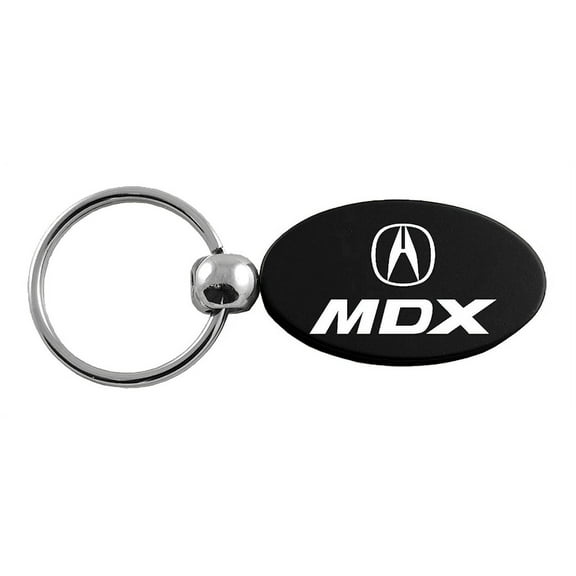 Acura MDX Oval Key Ring (Black)