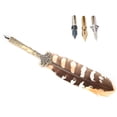 thumbnail image 1 of LAFGUR Feather Pen, Vintage Pen Fountain Pens, For Writing School Supplies DIY Craft Collection Banquet Signature, 1 of 8