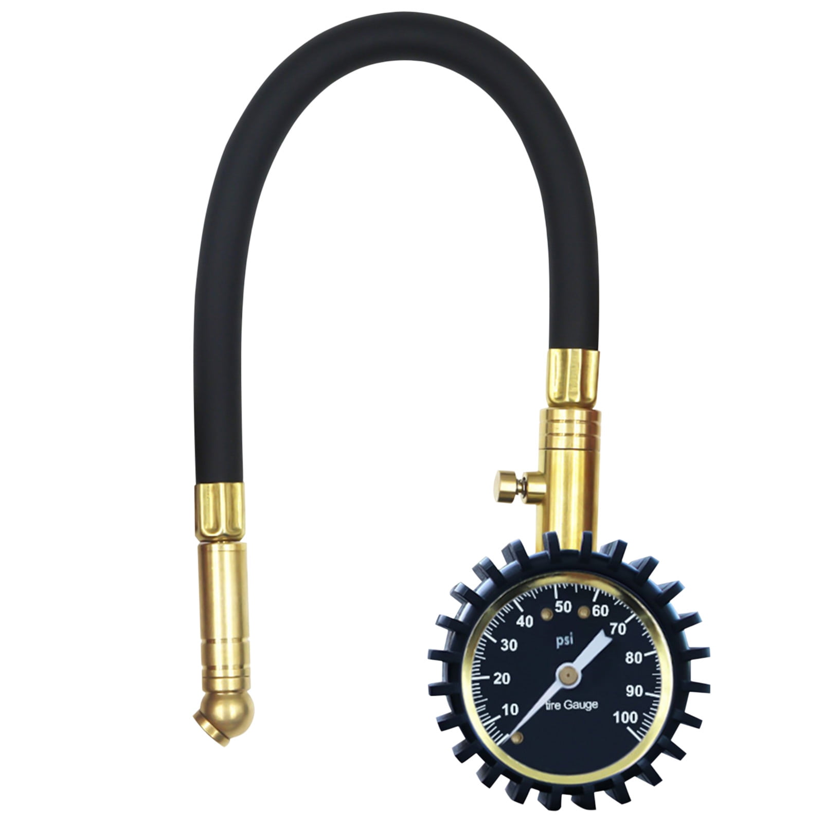 Tiitstoy Tire Pressure Gauge (0100 PSI) Heavy Duty with Large 2.7