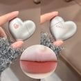 thumbnail image 5 of Lápiz labial negro y plateado con forma de corazón, arcilla mate de terciopelo, brillo de labios, tinte líquido para labios, pigmento en crema, cosméticos para labios sedosos de larga duración, 5 of 5