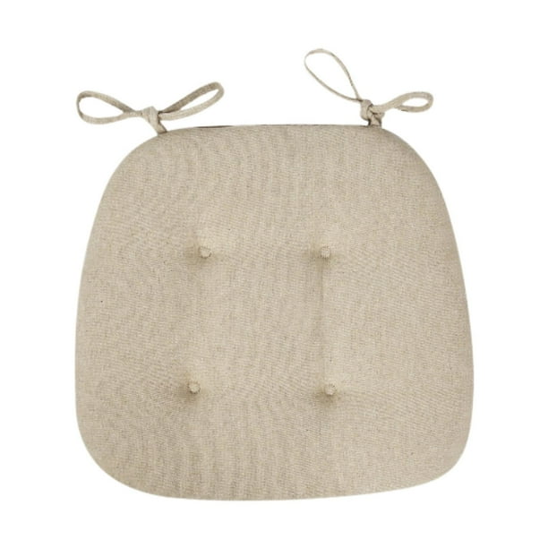 Cojín de silla para comedor, cojín de asiento, cojín de esponja, cojín de suelo, cojín de taburete suave, cojín de silla para sofá, del té Beige