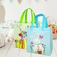 thumbnail image 3 of Wrapables Non-woven Easter Gift Bags, Easter Treat Bags for Egg Hunt (Set of 8), Bunnies, 3 of 6
