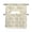Beige, variant on Black Architecture Kitchen Curtains Sets 24 Inch Length with Valance, Vintage City Eiffel Tower Classic Swag Valances and Tiers Curtain Set Swag Curtains for Living Room, Bathroom, Bedroom, Cafe