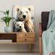 thumbnail image 5 of Qisvanset 12x16 Inch Polar Bear and Cub Canvas Wall Art, Arctic Wildlife Print Ready To Hang Home Wall Decor, 5 of 8