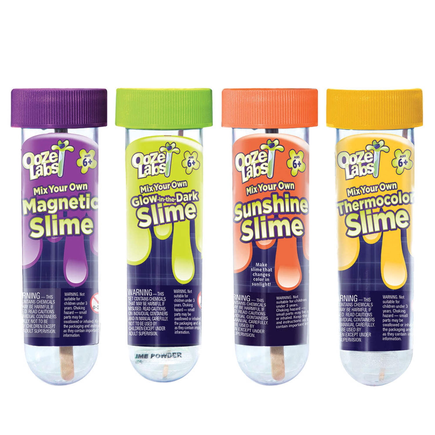 Ooze Labs: Mix Your Own Slime Kits (12-pc Gift Set)
