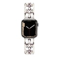 thumbnail image 1 of Pulsera de oro para mujer para Apple Watch Band 8 Ultra 49mm 7 SE 6 5 4 3 41mm 45mm 38/42mm 44 40mm Correa Lady Metal Leather Bracelet Tan Jianjun unisex, 1 of 2