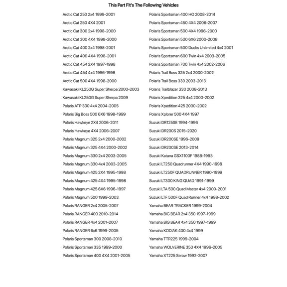 Tusk Float Bowl Gasket