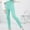 czb# Mint Green225, variant on CUZIBR Girls Leggings Pants Solid Color Elastic Stretch Trendy Bottom Trousers Children'S Yoga And Ballet Tights Soft Confy Relaxed Fit Active Wear,Beige,3-4 Years
