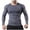 Gray, variant on Mlzmgr Mens Shirts Stretchy Breathable Spandex Shirts Gym Workout Shirts for Men Quick Drying Under Shirts