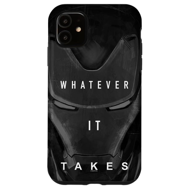 Funda para teléfono Marvel Avengers Iron Man, cueste lo que cueste para iPhone 11