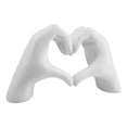thumbnail image 1 of Escultura Arte Moderno Estatua Dedo Amor Manos Corazón Artística para El, 1 of 9
