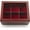 Rosewood 6-Compartment, variant on Tea Box - Luxury Wooden Tea Bag Organizer from The Apace Premier Collection - 8 Compartment Tea Storage Chest Container - Elegantly Handmade w/Scratch Resistant Window