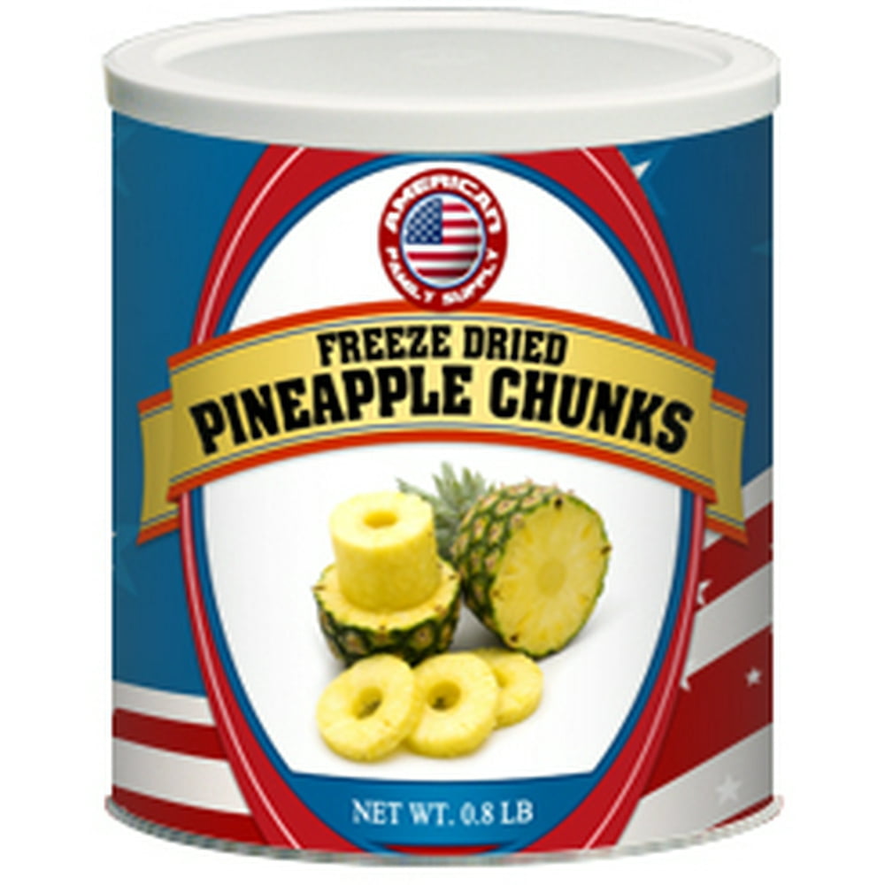Fresh and Honest Foods 100 All Natural Freeze Dried Pineapple Chunks