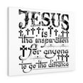 thumbnail image 1 of Scripture Canvas Is The Inspiration Christian Wall Art Print Ready to Hang, 1 of 7