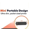 thumbnail image 2 of Portable A4 Thermal Printer Tattoo Inkless Printer Bluetooth for Learning Assistance Scrapbook White, 2 of 7
