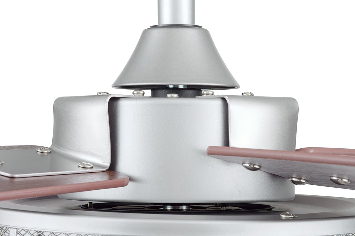 Better Homes & Gardens 52" Pewter Indoor Ceiling Fan with Light, 4 Blades, Pull Chains & Reverse Airflow