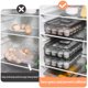 thumbnail image 5 of Contenedor De Huevos Para Refrigerador Caja De Almacenamiento De Huevos De Doble Capa 48 Rejillas Cajón De Huevos Transparente Con Tapa A Prueba De Polvo Porta Huevos Para El Hogar Ahorro De Espacio P Muyoka Hogar, 5 of 7