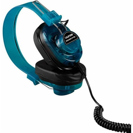 Califone, Deluxe Monaural Headphones, Blueberry Color
