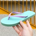 thumbnail image 2 of SBYOJLPB Women's Sandals Fashionable Casual Indoor and Outdoor Versatile Solid Color Round Toe Open Toe Flat Soft Sole Sandals, 2 of 9