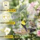 thumbnail image 4 of Transparent Acrylic Bird Feeder with Large Window for Viewing Birds Sturdy Bird House with Suction Cups for Yard, Garden, 4 of 5