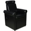 "Crest" Black Pedicure Foot Spa Station Chair