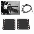 thumbnail image 1 of Motorcycle Handlebar Covers, Motorcycle Leather Handlebar Hand Grip Covers Motorcycle Modification Accessories for Most Motorbikes, 1 of 8