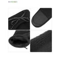 thumbnail image 4 of BadPiggies 2 Pairs Elegant Bow Gloves For Women, Winter Warm Touchscreen Texting Fleece Lined Driving Motorcycle Dress Gloves (Gray), 4 of 7