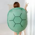 thumbnail image 4 of Wearable Turtle Shell Pillows Weighted Stuffed Animal Costume Plush Toy Funny Dress Up, Gift for Kids Adults, 4 of 14