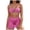 Z02-Hot Pink, variant on TTUHYWXI 3 Piece Tankini Swimsuits for Women Tummy Control Bathing Suits Swim Tank Top with Bra Boy Shorts Teen Swimwear (Dark Green, 3XL)