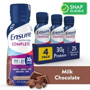 Ensure COMPLETE Nutrition Shake, 30G Protein, Milk Chocolate, 10 fl oz, 4 Count