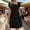`Black, variant on Hurxie Swimsuit Coverup for Women Scoop Neck Sleeveless Sheer Beach Dresses Vacation Bathing Suit Cover Up Army Green,XL