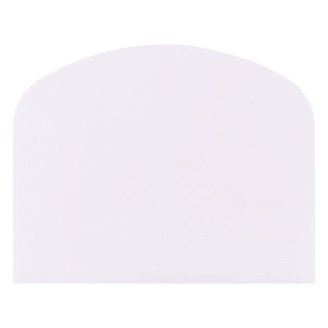 XIPYYKM Dough Scraper Bench Scraper for Baking, 1 Pc BPA Free PE Plastic Flexible Bowl Scraper, Food-safe Plastic Dough Cutter for Bread Cake Dough Fondant Icing