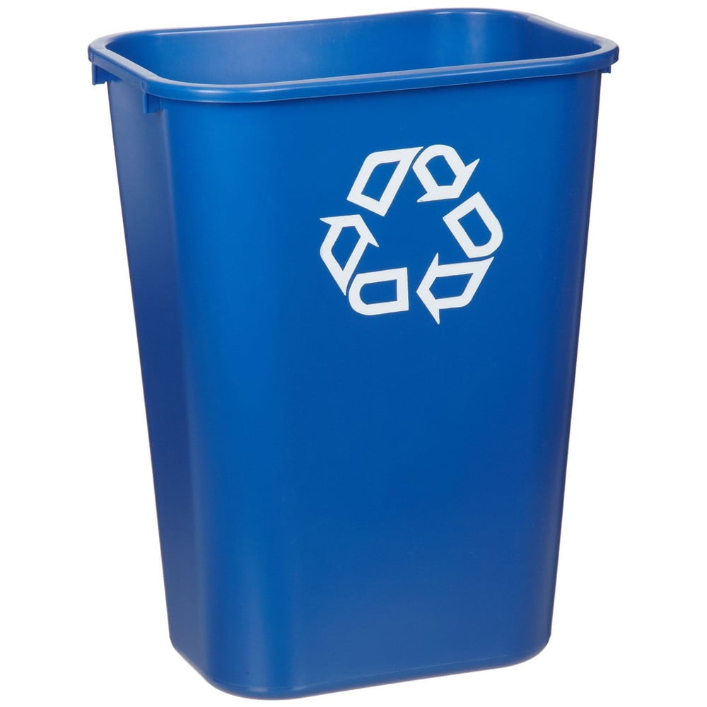 28-1/8 Qt, Rubbermaid Commercial 2956-73-BLUE Deskside Recycling Container 