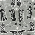 thumbnail image 2 of Wrangler Knockin Boots Green 50" X 60" Throw Blanket, 2 of 9