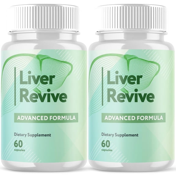 Liver Revive Advanced Formula Pills Supporting Healthy Liver Function LiverRevive 120 Capsules