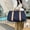 DB, variant on SuoKom Large Foldable Travel Duffle Bag with Shoes Compartment, Camping Gym Weekend Bag Divider Bag, Can Be Set Trolley Case & Tear Resistanted