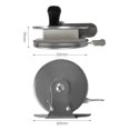 thumbnail image 1 of Winter Metal Winter Ice Fishing Wheel Fishing Reel, 1 of 4