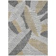 thumbnail image 2 of Addison Rugs Chantille Indoor/Outdoor Transitional Floral Gray Washable Rectangle Rug, 9' x 12', 2 of 6
