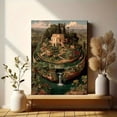 thumbnail image 6 of Hieronymus Bosch The Garden of Earthly Delights Canvas Print, Classic Art Reproduction, Wall Decor, 6 of 8