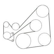Genuine OE Mazda Serpentine Belt - L3K9-15-909-9U