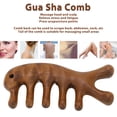 thumbnail image 3 of Gua Sha Comb, Wide Tooth Portable Ergonomic Scraping Comb  For Office For Arms Legs, 3 of 8